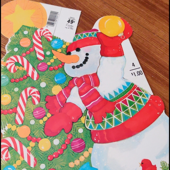 1970-80sEureka Christmas cutouts vtg - Picture 10 of 14